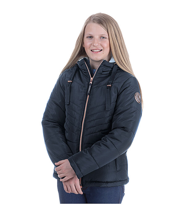 Kinder-Kapuzen-Steppjacke Bailee