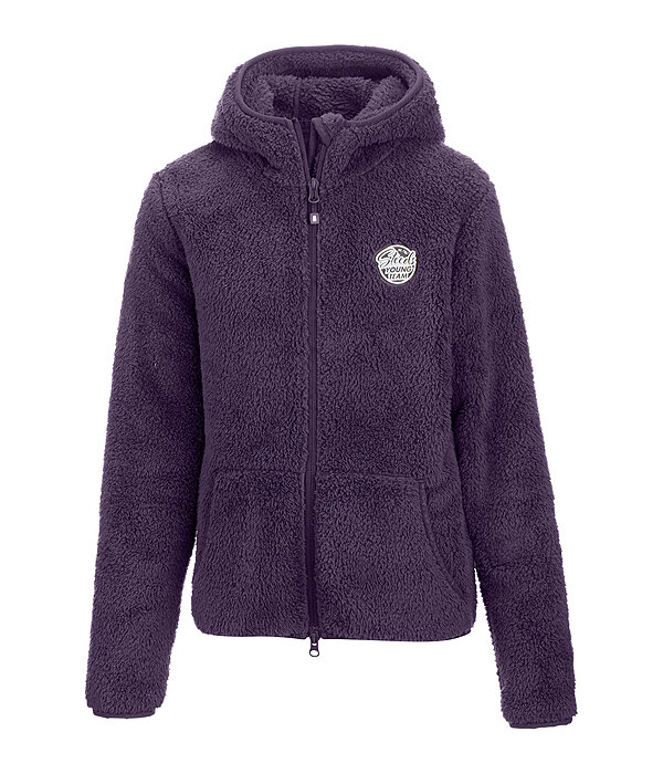 Kinder-Kapuzen-Teddyfleecejacke Irma