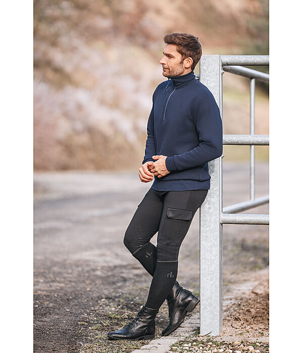 Herren-Sweatshirt mit Reissverschlusskragen Portland