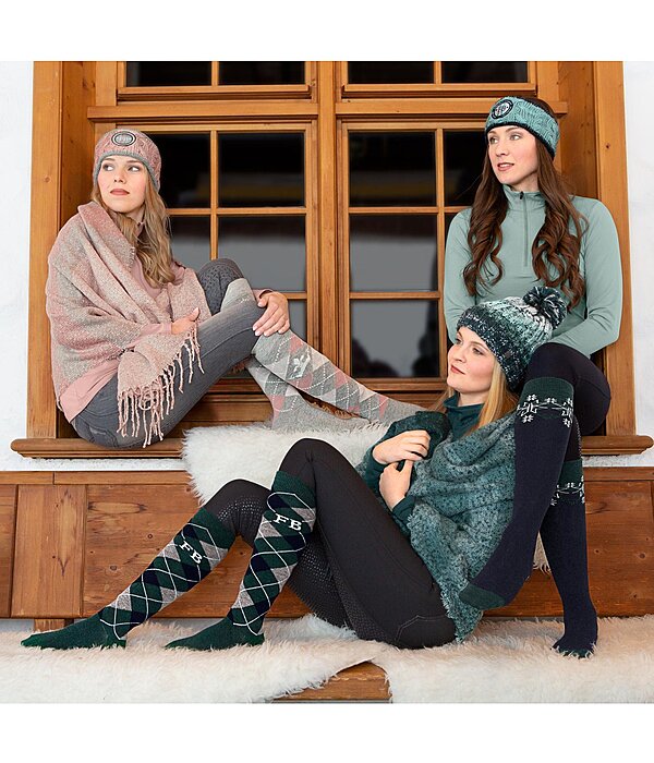 Kniestr�mpfe Argyle