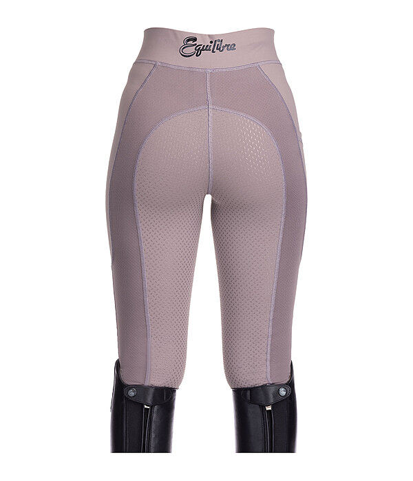 Kinder Grip-Reitleggings Mesh Sunny
