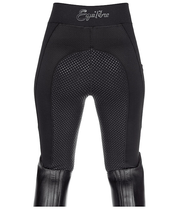 Kinder Grip-Reitleggings Mesh Sunny