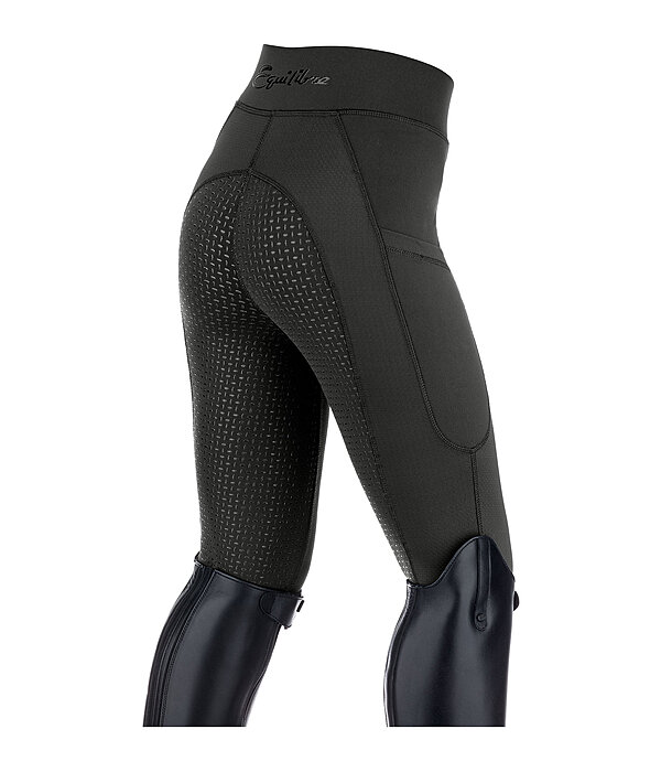 Kinder Grip-Reitleggings Mesh Sunny