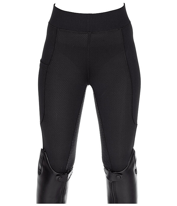 Kinder Grip-Reitleggings Mesh Sunny