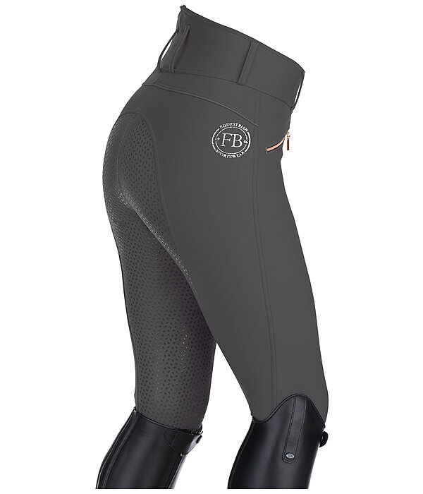 Grip-Hochbund-Softshell-Vollbesatz-Reithose Ariana