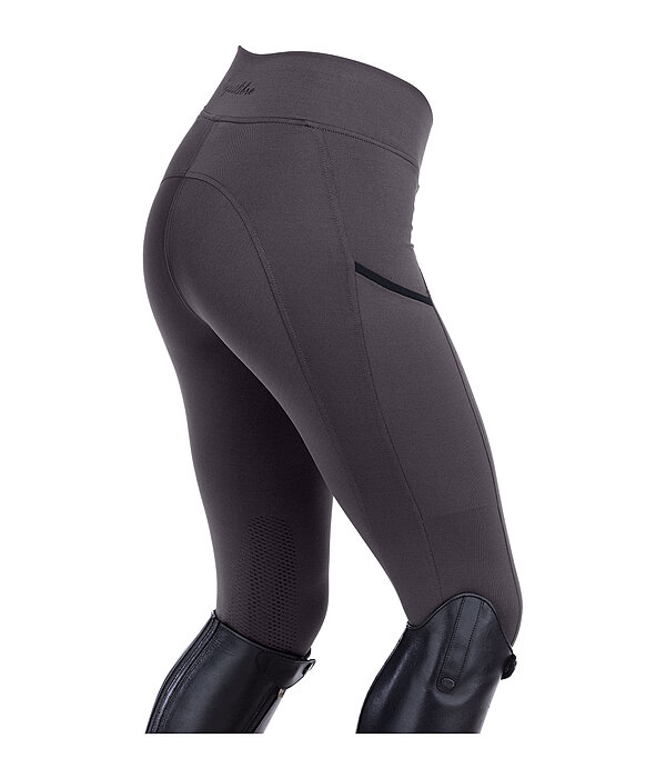 Grip-Reitleggings Kniebesatz Dana