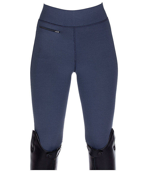 Kinder Grip-Reitleggings Kniebesatz Casey
