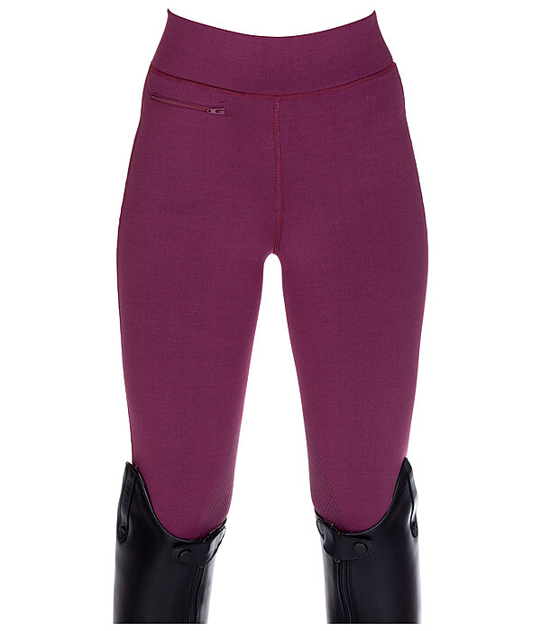 Kinder Grip-Reitleggings Kniebesatz Casey