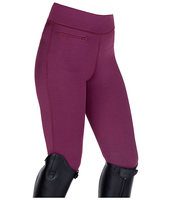 Kinder Grip-Reitleggings Kniebesatz Casey