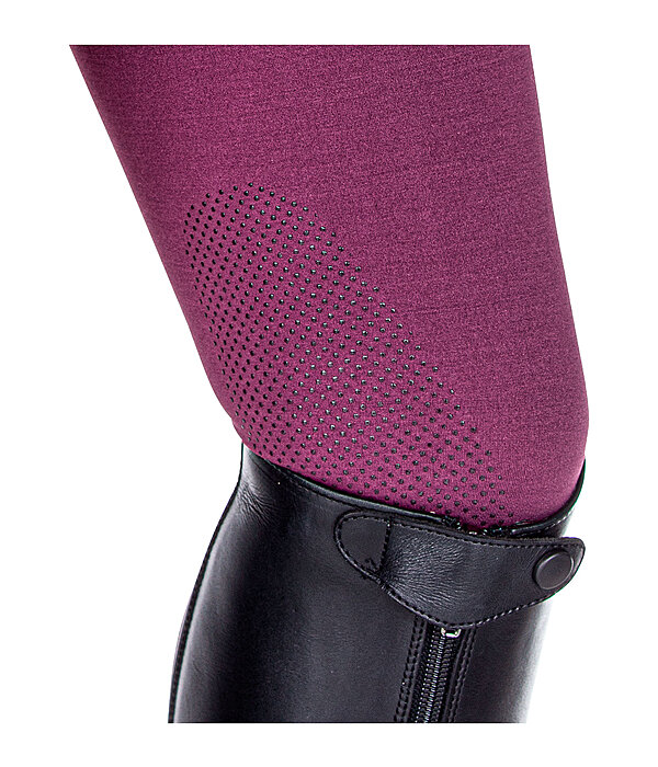 Kinder Grip-Reitleggings Kniebesatz Casey