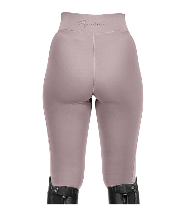 Kinder Grip-Reitleggings Kniebesatz Beginner