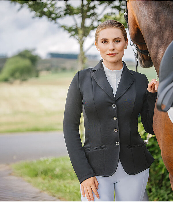 Damen-Turnieroutfit Diana in schwarz
