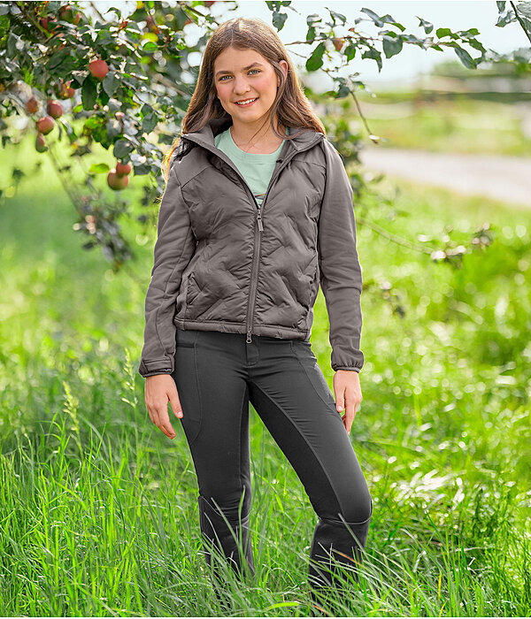 Kinder-Outfit Dany in dark-taupe