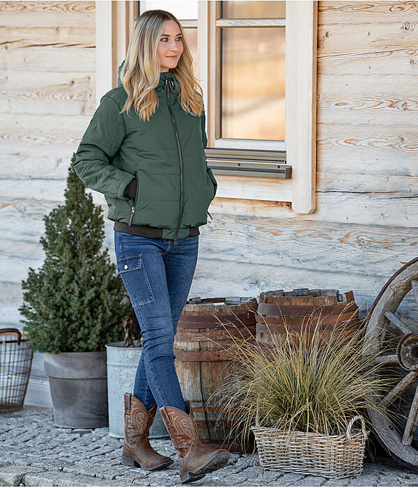 Western-Outfit Winterjacke in pine-green&nbsp;